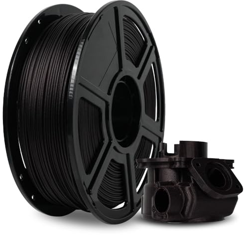 FLASHFORGE Carbon Fiber PETG Filament 1.75mm, Carbon Fiber PETG 3D Printer Filament, 1KG Spool Dimensional Accuracy +/- 0.02mm, Lightweight & Heat-Resistant & Moisture Free (Marsala)