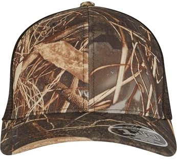 Flexfit Unisex Cap 110 Mesh Realtree Camo Cap, Baseballcap mit Snapback-Verschluss für Damen und Herren, Einheitsgröße