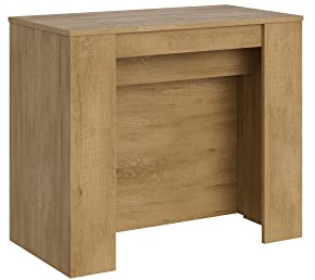 Itamoby Konsole, ausziehbar, 90 x 48/296 cm, Venus Quercia Natura