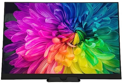 Keenso Monitor Portátil de Pantalla Táctil de 16 Pulgadas, Pantalla Táctil Secundaria de 60Hz para Laptop, PC, Consola de Juegos