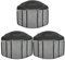 Filtro aria 3 pezzi for motosega Husqvarna 357 359 357XP 359XP for 537010901