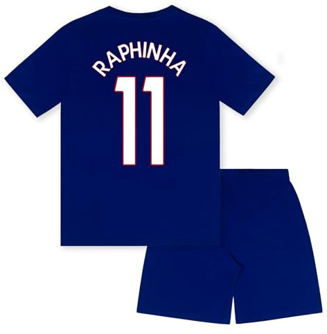 FC Barcelona Boys Short Pyjamas Raphinha 11 Reflex Blue - Age 10-11 Years