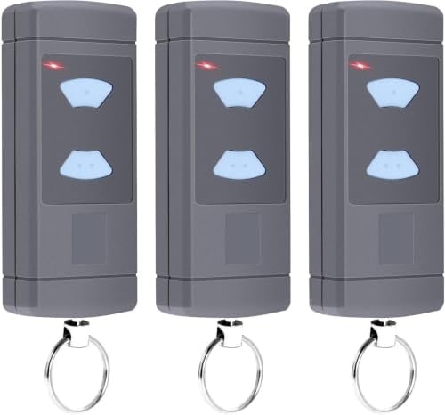 868,3 MHz garagentoröffner Fernbedienung fur Hör-mann Handsender, 2 Kanäle, Garagentor Fernbedienung kompatibel mit Hör-mann H-SM4-868, H-SE2-868, HS4-868 (3PCS)