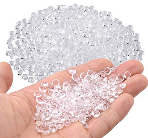 Decora 60 Gram White Fishbowl Beads for Slime Making, Art DIY Craft