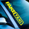 Fake Taxi Aufkleber Frontscheibe Sticker Taxi Tuning-Aufkleber, Auto-Sticker