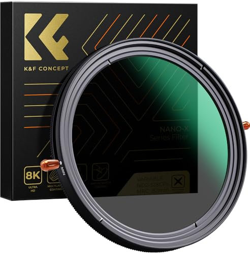 K&F Concept Nano-X ND Filter 72mm CPL&ND2-ND32 2 in 1 multifunktionaler Graufilter und CPL Filter Polfilter