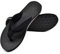 KuaiLu Infradito Donna Estive Comode Stoffa Righe Ciabatte Supporto Arco Plantare Sandali Spiaggia Piscina Flip Flop Mare Leggere Antiscivolo Gomma Suole nero 40