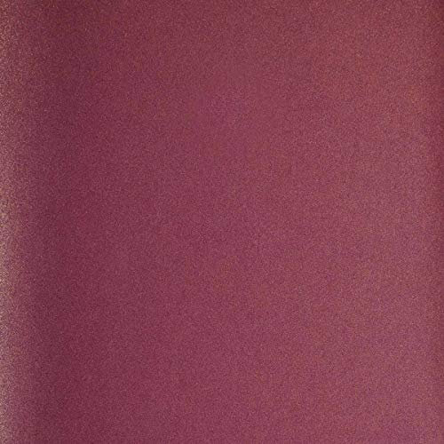 Blauer Engel große Rolle Geschenkpapier Vollton bordeaux, perlglanz gold 75 cm x 200 m | 70 g/m² Secare Rolle | HUTNER