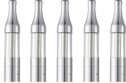 Atomizador Vaporizador Mini Protank para EVOD E-Cigarrillo/E Chicha 1,8 ml, 2,4 ± 0,2 ohm, transparente 5-pack sin nicotina KUBO