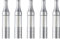 Atomizador Vaporizador Mini Protank para EVOD E-Cigarrillo/E Chicha 1,8 ml, 2,4 ± 0,2 ohm, transparente 5-pack sin nicotina KUBO