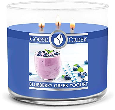 Goose Creek Candle® Blueberry Greek Yogurt 3-Docht-Kerze 411g
