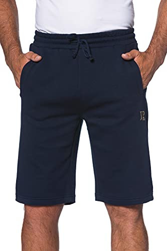 JP 1880 Herren L-8XL bis 8XL, Bermuda-Shorts, Kurze Jogginghose mit elastischem Bund, Sweat-Pants mit 2 Taschen dunkel Marine 8XL 702636730-8XL