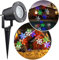 TEDD Proiettore Luci Natale Fiocco di Neve Effetto Rotante Impermeabile LED Lampada per Esterno Natale Festa Giardino Interno Casa