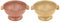 Passoire pour les pâtes DKD Home Decor 30 x 24,5 x 14 cm Terre cuite Acier inoxydable Jaune (2 Unités)