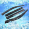 Windabweiser für V-W Tiguan MK1 5N 2007-2016, Auto Seitenscheiben Vorn und Hinten Regenschutz Regenabweiser Fenster KabinenzubehöR Smoke Rain Visor Guard Modify ZubehöR