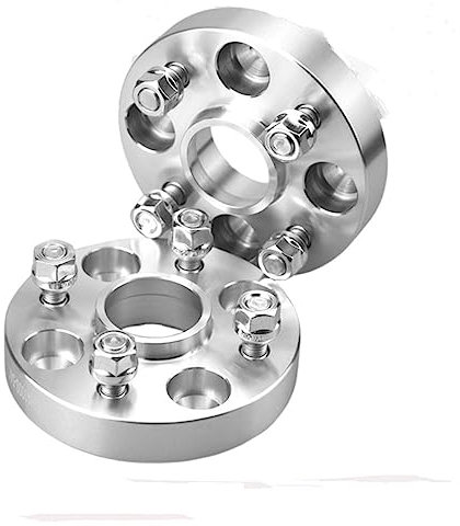 Spurverbreiterung 2 Stück 4 Lug Spurverbreiterungen PCD 4X100 Nabenbohrung 60MM M12X1.25 Geschmiedet Für Nissan Für Note E11 E12 Für Nissan Für March Für Micra K12 K13 Distanzscheibe Räder