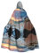 Unisex Kapuzenumhang Maui Hawaii Sonnenuntergang Wolken Weihnachten Verkleidung Halloween Cosplay Kostüm für Erwachsene