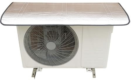 Klimaanlage, Außengerät, Überdachung, Abschirmung, magnetische Deckenblende, Schallschutzabdeckung, Regenschutz, Outdoor-Schutzabdeckung, Sonnenschutz und Tropfschutz, geeignet for 1–10 P ( CH : 120x6