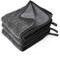 Jazlyvex 3 PCS Fast Dry Trockentuch Dusche,40x60cm Schwarz Shiny Bath XXL Trockentuch zum Wasser Abziehen in Dusche & Bad