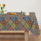 Artoid Mode Boho Vintage Geometrie Marokkanische Bunt Tischdecke 140x220 cm, Fleckschutz Tischwäsche Küche Dekoration Urlaub Party Dekor