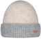 Barts Damen Beanie Arlenas gestrickte Wintermütze 5795 Heather Grey 02