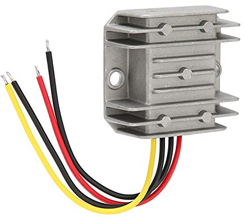 Power Voltage Reducer, DC-DC Voltage Reducer Converter 36V48V to 12V 10A 120W, IP67 for LED Display, Monitoring Camera, Electric Fan