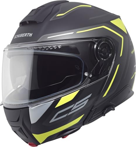 SCHUBERTH HELMET C5 ECE DEKOR OMEGA YELLOW 63 (XXL)