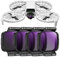 K&F Concept ND Filter Set, ND8 ND16 ND32 ND64 Filter 4 Stück kompatibel mit DJI Flip, Multi Beschichtung HD Optical Glass Aluminium