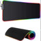 Anluomania Tappetino per Mouse, Mouse Pad, Tappetino Mouse Gaming RGB, 800 * 300 * 4mm, 15 Modalità Luce, Impermeabile e Antiscivolo, Lavabile, per Tastiera, Computer, PC, Giocatore, Scrivania