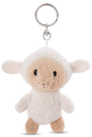 Schlüsselanhänger Schaf Sheepmila 10cm - weiß - Treuer-Begleiter für Rucksack oder Tasche, Schlüsselhalter für klein und Groß | 62247
