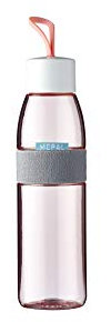 Mepal - Bouteille d'Eau Ellipse - Bouteille d'Eau Réutilisable - Bouteille Étanche pour Boissons Gazeuses - Sans BPA - 500 ml - Nordic Pink
