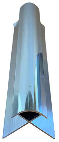 DBS Aluminium External Corner Trim for Shower Wall Panels Bathroom Cladding 10mm 2.4m