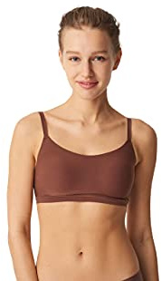 Chantelle SOFTSTRETCH, Bustier Mit Soft Cups, V-Ausschnitt, Unnsichtbare Unterwäsche für Damen, XL/2XL, Noyer