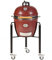 Monolith Junior PRO-Serie 2.0 Rot Keramikgrill Ø 33 cm Grillrost inklusive Gestell