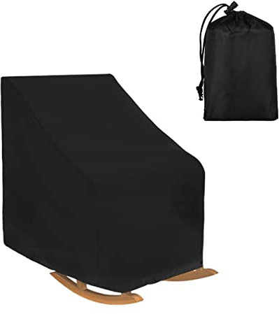 Yicare Gartenmöbel-Set, Gartenstuhl-Abdeckungen, Schaukelstuhl-Abdeckung, wasserdichtes Oxford-Gewebe, strapazierfähig, Veranda, Gartenstuhl-Abdeckung, Gartenmöbel-Schutzhülle, 70 x 83 x 99 cm