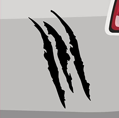 Kratzer Aufkleber -6 Größen 21 Farben- Bestie Krallen Delle Sticker JDM FUN Auto