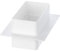 110x55mm Connecteur pour Systèmes de Ventilation à Canal Plat - Bride Murale en Plastique