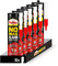 Pack de 6 Pattex NO MÁS CLAVOS Hightack, Adhesivo de montaje extrafuerte multimaterial para Zócalos, Frisos, Perfiles, Encimeras y Paneles decorativos, Color Blanco, 6 unidades de 446 Gramos