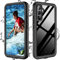 ZLIME für Samsung Galaxy A34 5G Hülle, IP68 Wasserdicht Outdoor Handyhülle 360 Grad Schutzhülle, Stoßfest Panzerhülle mit Eingebautem Displayschutz Robust Bumper für Samsung Galaxy A34 5G(Schwarz)