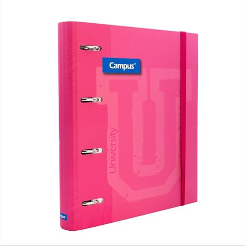 Ordner aus Polypropylen der Marke CAMPUS Modell CAMPUS Soft 4A/35 RECAM.FUCSI