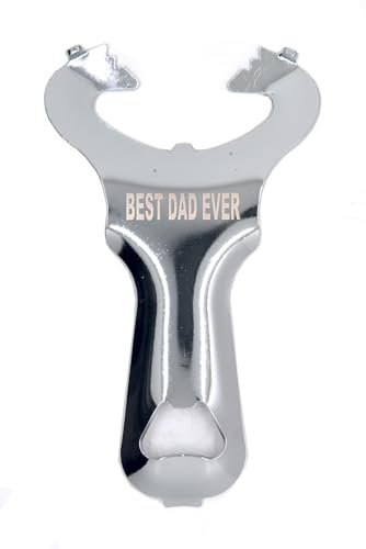JNXHON Mason Jar Opener Multifunctional Jar Opener Manual Bottle Opener Best Dad Ever Fathers' Day Gifts