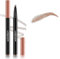 Tattoo Eyebrow Pen with Fork Tip - Eyebrow Pencil - Waterproof Brow Pen with Micro-Fork Tip - Creates Natural Looking Stays Long-Lasting Smudgeproof Eyebrow Pen - 1 PC Brown Eyebrow Pencils