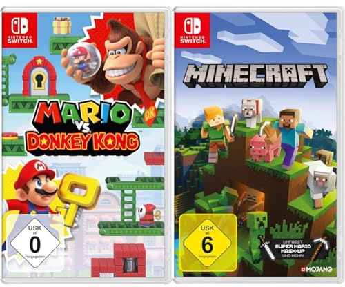 Mario vs. Donkey Kong - [Nintendo Switch] & Minecraft - [Nintendo Switch]