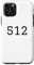 Custodia per iPhone 11 Pro Codice Area 512 Austin Texas TX 512