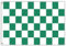 Bandiera a Scacchi Verde e Bianca 150*90/3x5piedi Colori Vivaci Bandiera a Scacchiera Verde e Bianca Con Occhielli in Metallo Bandiere di sondo per la Decorazione di Partito All'interno e All'aperto