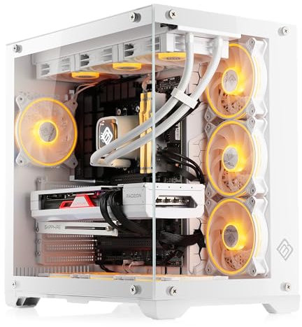 Gaming PC mit Windows 11 Home, AMD Ryzen 7 7800X3D 8X 4200 MHz, 2000 GB M.2 SSD, 32 GB DDR5-RAM, Radeon RX 7900 XTX, MSI Mainboard, USB 3.2, M10860H