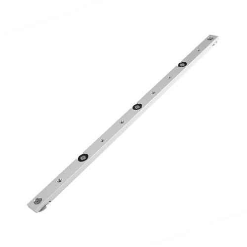 Aluminium Alloy Miter Bar, Table Saw Miter Gauge Rod Wood Tool Track Bar Rail Saw Blades Parts Accessories for Router Tables and Woodworking (450 Slider)