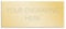 TROPHIESPLUSMEDALS Gold Engraving Plate Square Cut - (38 x 16MM)