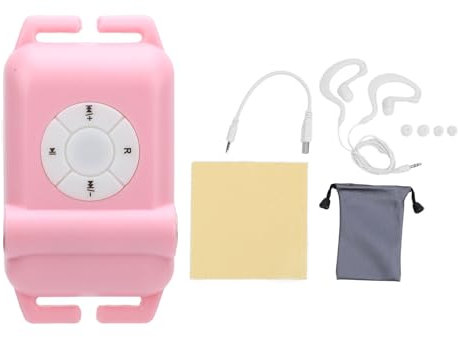 Diyeeni IPX8 Wasserfester MP3-Player, Kopfhörer, Schwimmen, Surfen, Laufen, 2000 XP Vista OS X 8.6+, 2.4.0, 8 Bis 10 Stunden Spielzeit, Schnelles Aufladen, Verlustfreie (4GB)