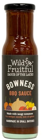 Wild & Fruitful ‘Sauce of the Lakes’ Bowness BBQ Sauce - 270g Bottle | Tangy Tomato & Smoky Spice Blend | Hand Made in Cumbria